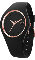 ICE glam - Black Rose-Gold - S37 - 3H — Ice-Watch