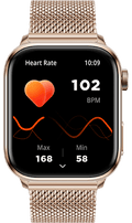 ICE smart 2.0 - Rose gold - Milanese band - 1.96 AMOLED — Ice-Watch