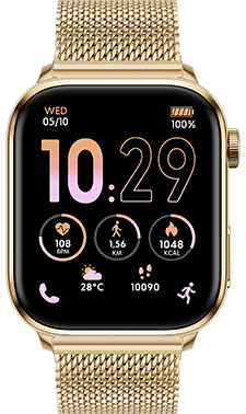ICE smart 3.0 - Gold - Milanese - 1.78 AMOLED - GPS — Ice-Watch