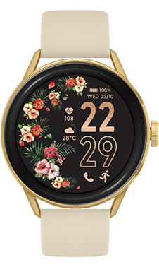 ICE smart 3.0 - Gold - Beige - 1.2 AMOLED - GPS — Ice-Watch