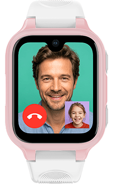 ICE kids 4G 2.0 - Pink - White - 1.78 AMOLED - 40mm — Ice-Watch