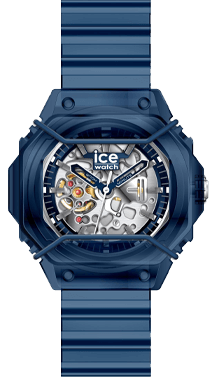 BEWATCH 2 - Blue skeleton - 48mm - AUTO — Ice-Watch