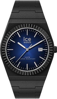 ICE power - PW1 - Black - Blue radial - 41mm - 3H+D — Ice-Watch