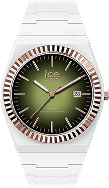 ICE power - PW1 - White - Khaki radial RG - 41mm - 3H+D — Ice-Watch