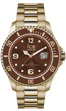 ICE steel - Chocolate bronze - 3 links - 41mm - 3H — Ice-Watch