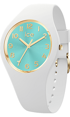 ICE champagne - White turquoise - S37 - 3H — Ice-Watch