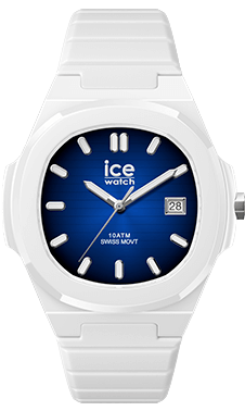 ICE power - PW7 - White - Blue radial - 43mm - 3H+D — Ice-Watch