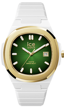 ICE power - PW7 - White - Green radial GD - 43mm - 3H+D — Ice-Watch