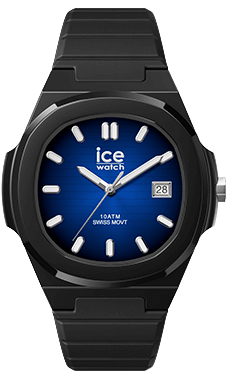 ICE power - PW7 - Black - Blue radial - 43mm - 3H+D — Ice-Watch