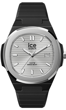 ICE power - PW7 - Black - Aluminium silver - 43mm - 3H+D — Ice-Watch