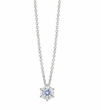 Les Mirettes Collier 6 griffes 0,05 ct 930006LF005