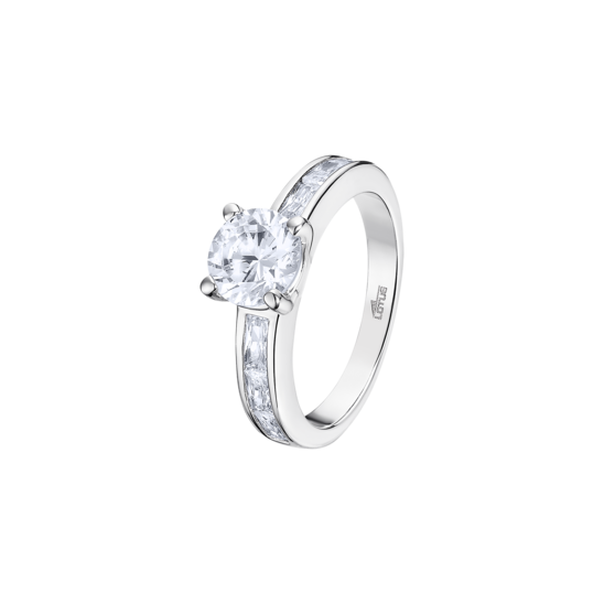 Lotus Silver Love Ring LP3444-3/116