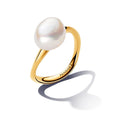Pandora Essence Bague Perle de Culture d'Eau Douce Traitée Baroque 163293C01