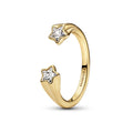 Pandora Moments Bague Ouverte Étoiles Filantes 163582C01