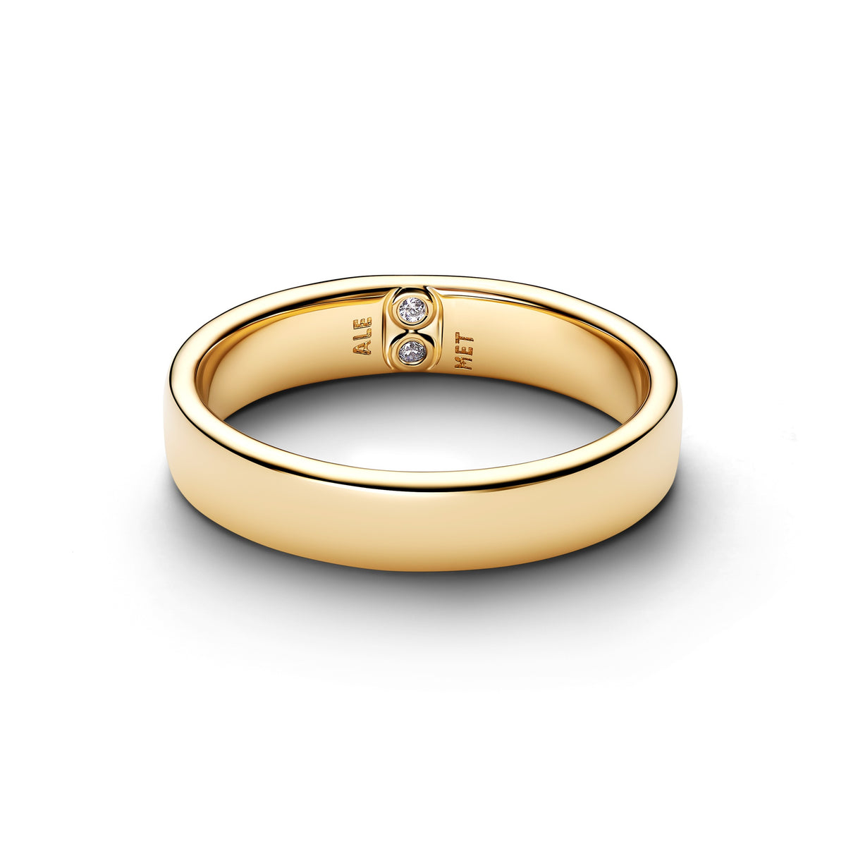 Pandora Moments Bague Anneau Classique Gravable 164776C01