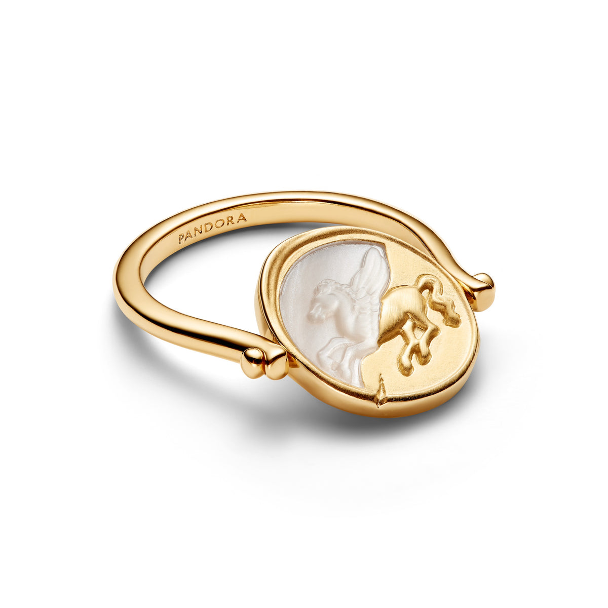 Pandora ME Bague Médaillon Réversible Pégase 164812C01