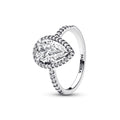 Pandora Timeless Bague Halo Poire Scintillante 193012C01