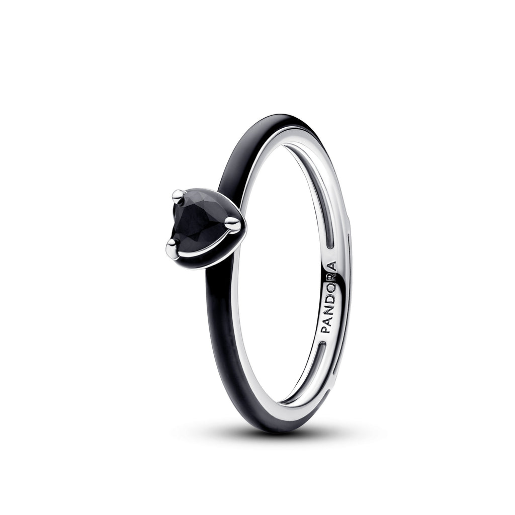 Pandora ME Bague Cœur Chakra Noir 193088C01
