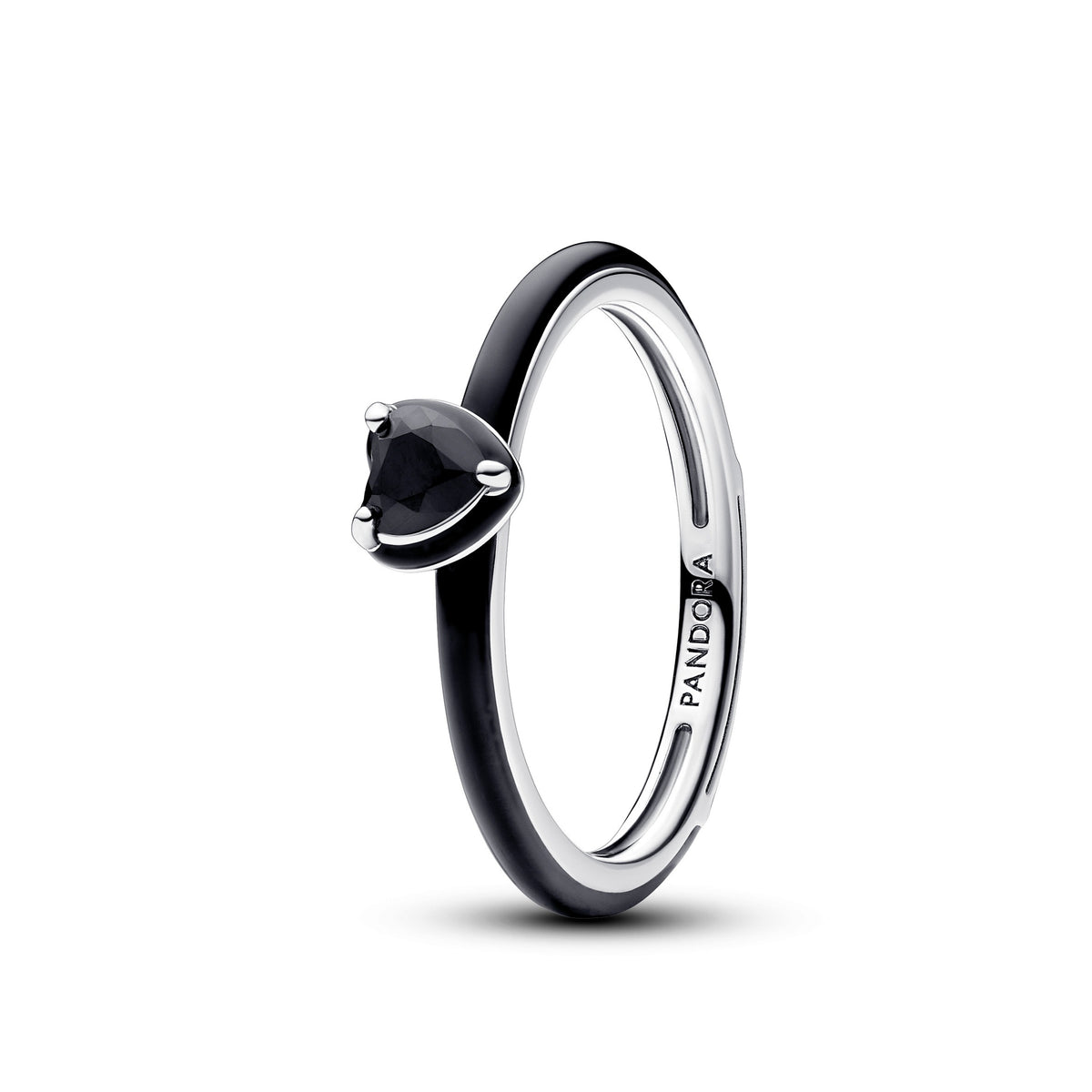 Pandora ME Bague Cœur Chakra Noir 193088C01