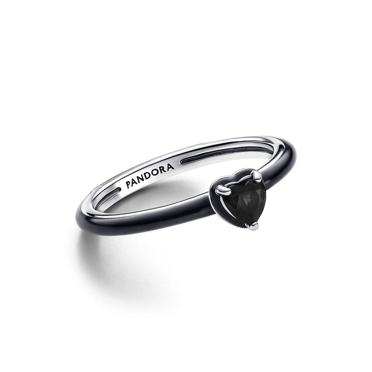 Pandora ME Bague Cœur Chakra Noir 193088C01