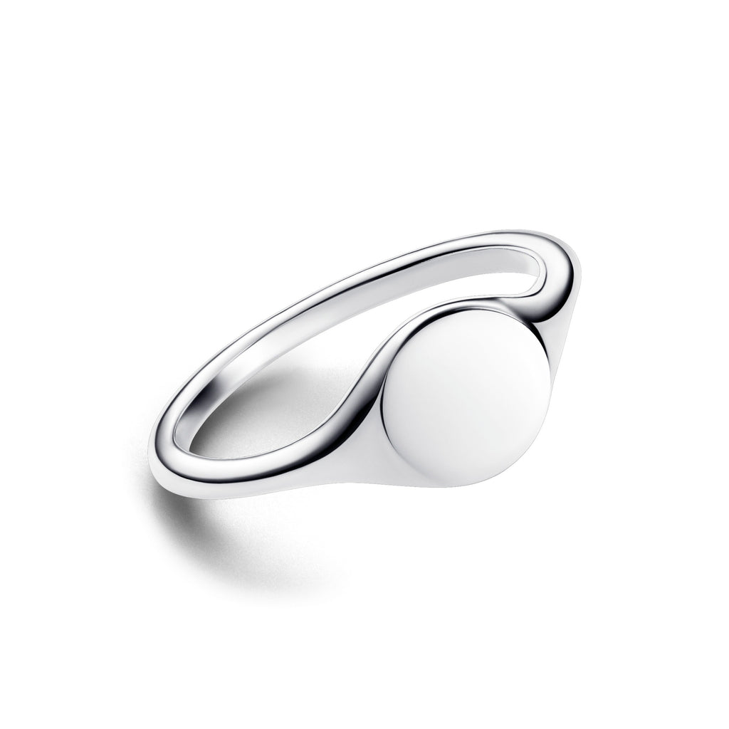 Pandora Moments Bague Signet Gravable 193093C00
