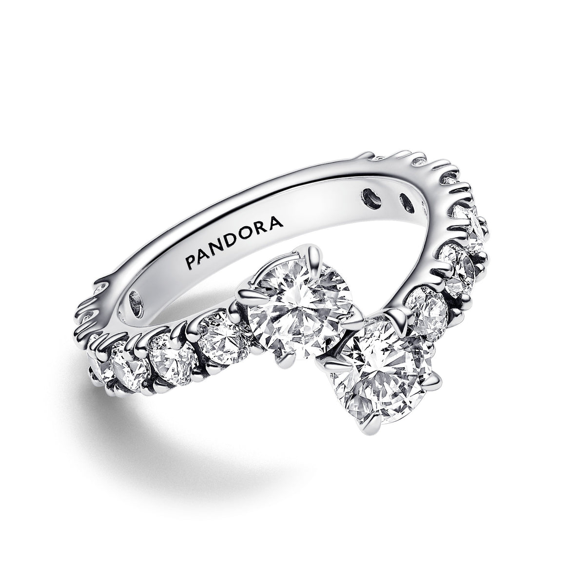 Pandora Timeless Bague Chevauchement Scintillant 193149C01