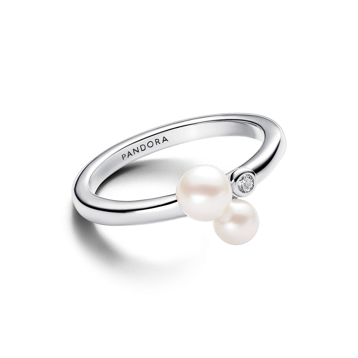 Pandora Timeless Bague Perles de Culture d'Eau Douce Traitée Duo 193156C01