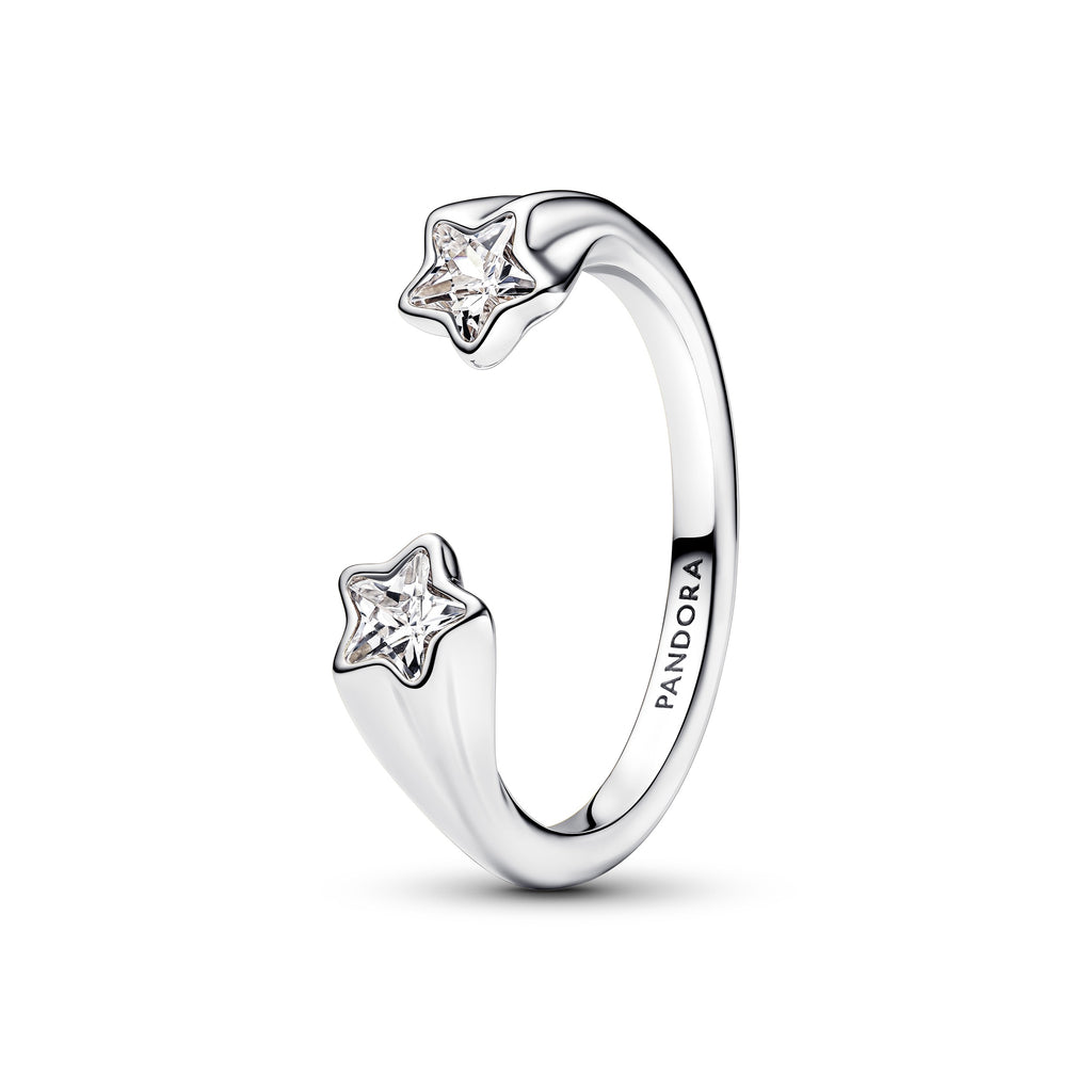 Pandora Moments Bague Ouverte Étoiles Filantes 193582C01