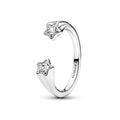 Pandora Moments Bague Ouverte Étoiles Filantes 193582C01