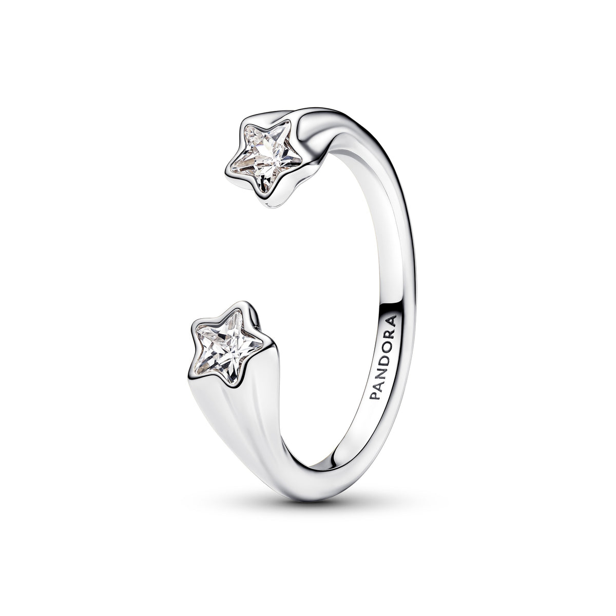 Pandora Moments Bague Ouverte Étoiles Filantes 193582C01