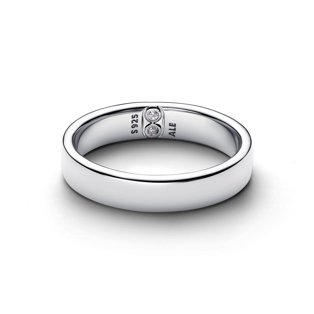 Pandora Moments Bague Anneau Classique Gravable 194776C01
