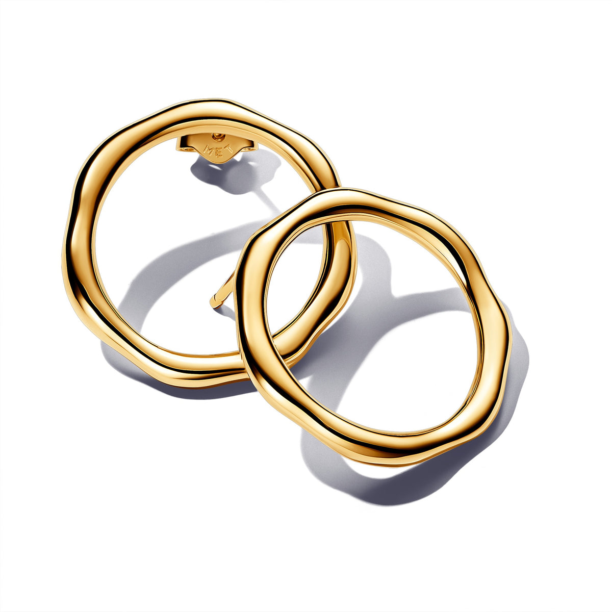 Pandora Essence Clous d’Oreilles Cercle de Forme Organique 263265C00
