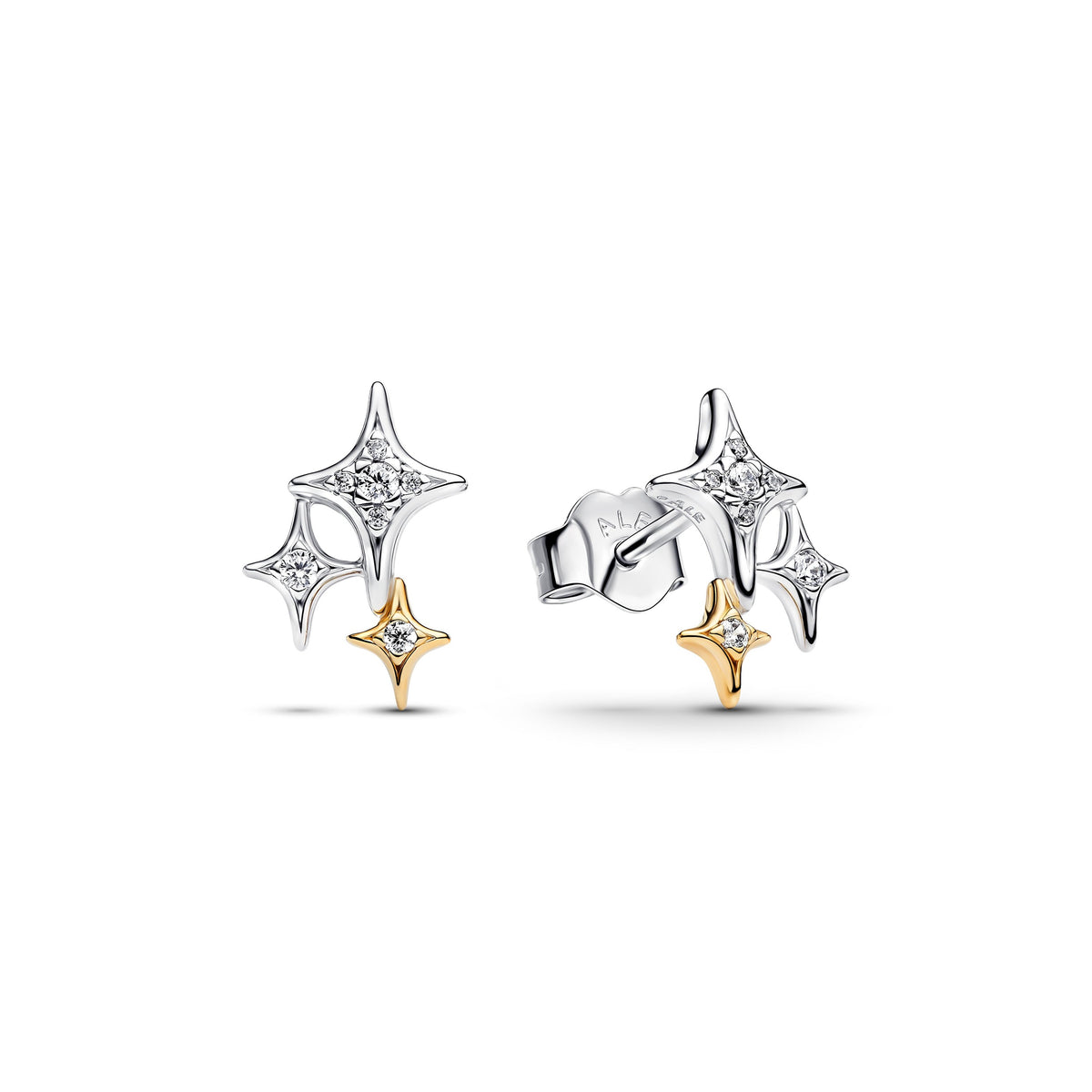 Pandora Moments Clous d'Oreilles Trois Étoiles 265050C01