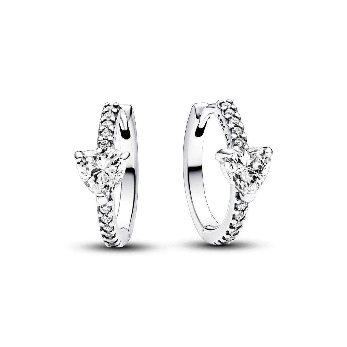 Pandora Timeless Créoles Cœur Scintillant 293101C01