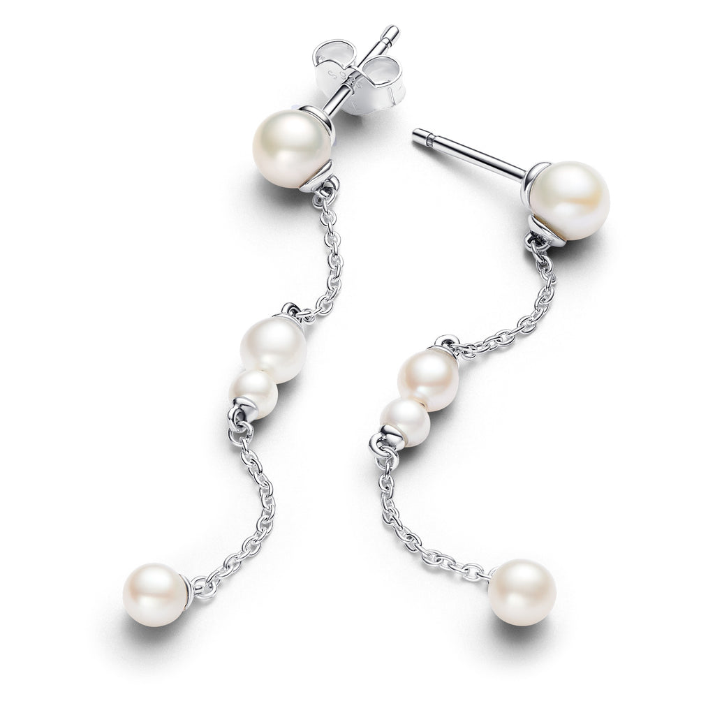 Pandora Timeless Pendants d'Oreilles Perle de Culture d'Eau Douce Traitée 293152C01