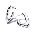 Pandora Essence Créoles Ouvertes en V de Forme Organique 293290C00