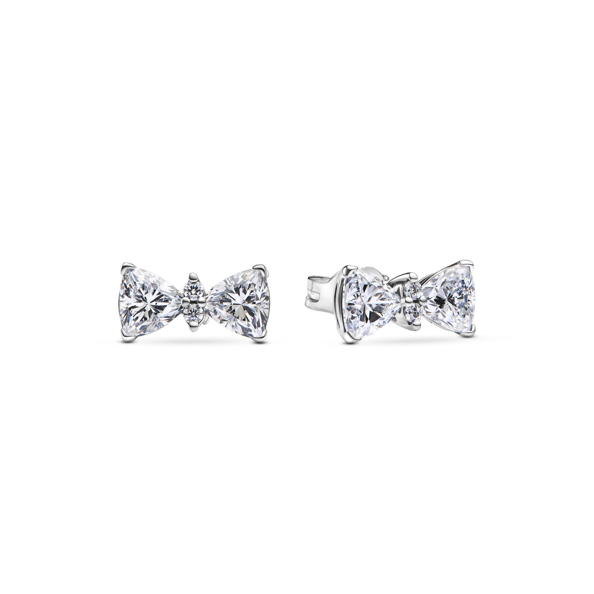 Pandora Timeless Clous d'Oreilles Nœud Scintillant 293506C01