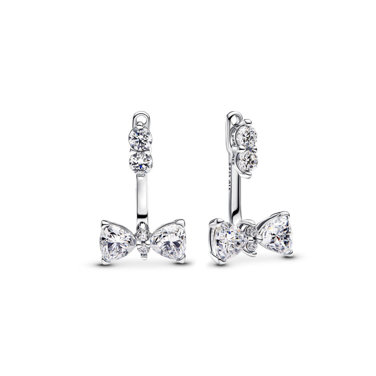 Pandora Timeless Pendants d'Oreilles Nœud Scintillant 293543C01