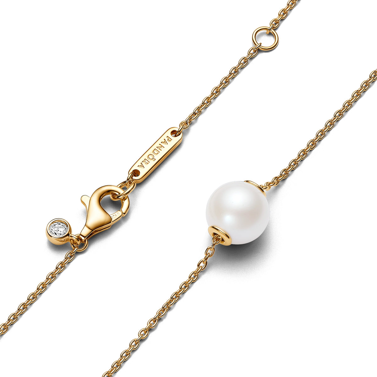 Pandora Timeless Collier Perle de Culture d'Eau Douce Traitée 363167C01-45