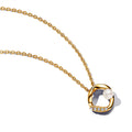 Pandora Essence Collier Cercle Pavé de Forme Organique & Perle de Culture d'Eau Douce Traitée 363303C01-45