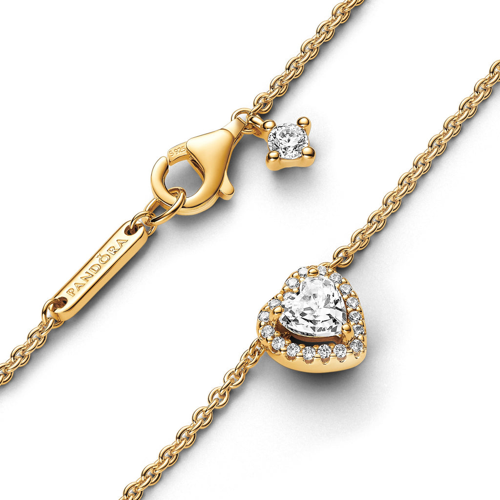 Pandora Timeless Collier Cœur Scintillant 368425C01-45