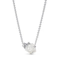 Pandora Moments Collier Rose Blanche en Fleur 393206C01-45