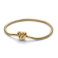 Pandora Moments Bracelet Maille Serpent Fermoir Cœur Arbre Généalogique 563516C01