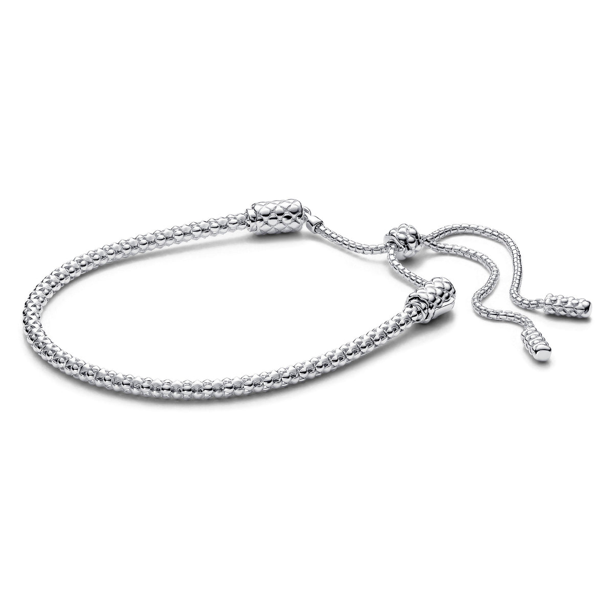 Pandora Moments Bracelet Coulissant à Chaîne Cloutée 593090C00-2