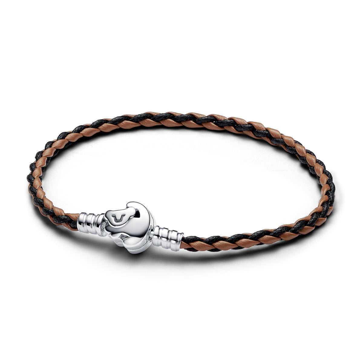 Pandora Disney Bracelet en Cuir Tressé Pandora Moments Disney Le Roi Lion 593361C01