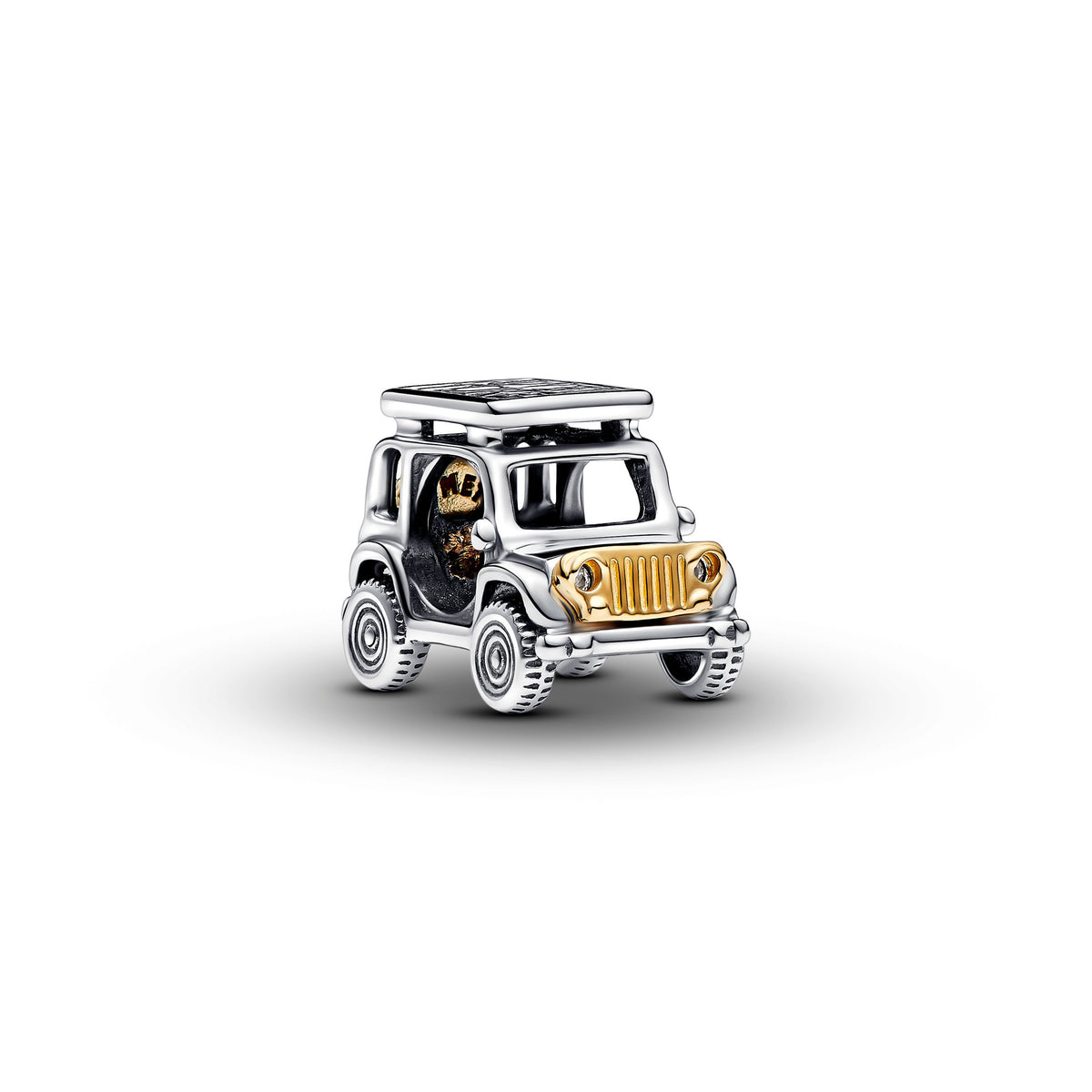 Pandora Moments Charm Voiture Aventure Bicolore 763330C01
