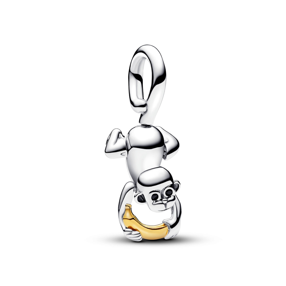 Pandora Moments Charm Pendant Singe Mobile Bicolore 763343C01