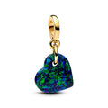 Pandora Moments Charm Pendant Cœur Vert Opalescent 763348C01