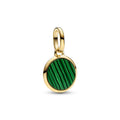 Pandora ME Mini Charm Médaillon Gravable Vert 763389C01