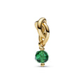 Pandora Moments Charm Pendant Cercle de l'Éternité Vert Facetté 763462C05